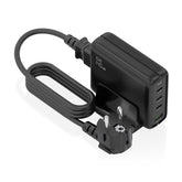 Cordless Charger Aisens ASCH-140W4P056-BK Black 140 W